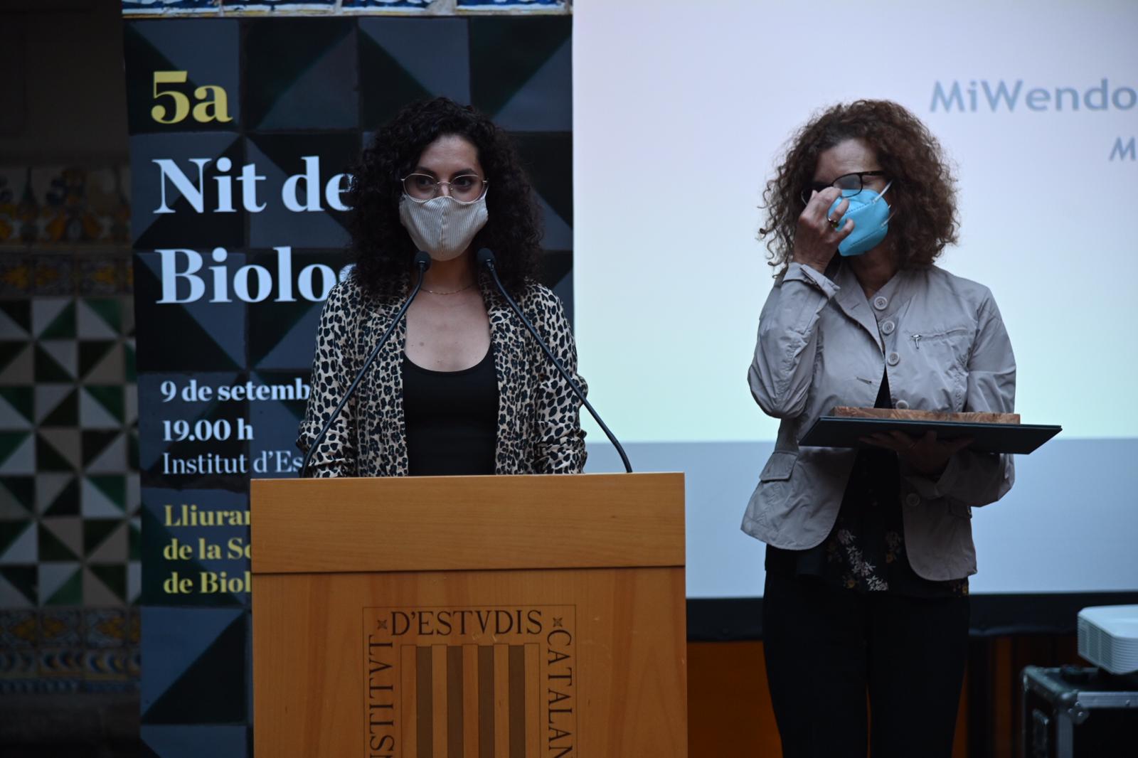MiWEndo Solutions ha ganado el Premio Societat Catalana de Biologia Start-Up 2020